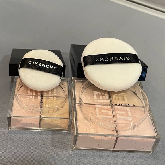 New Lot 2 Givenchy No. 3 Voile Rose Rare Face Matte Setting Powder Highlight Lux - Picture 6 of 8